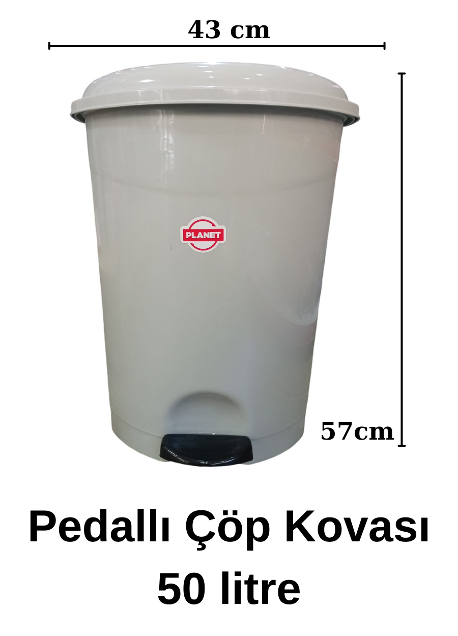 50%20Litre%20Pedallı%20Çöp%20Kovası