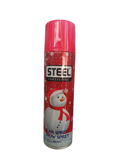 Steel Yılbaşı Havaya Sıkılan Kar Spreyi 200 ml