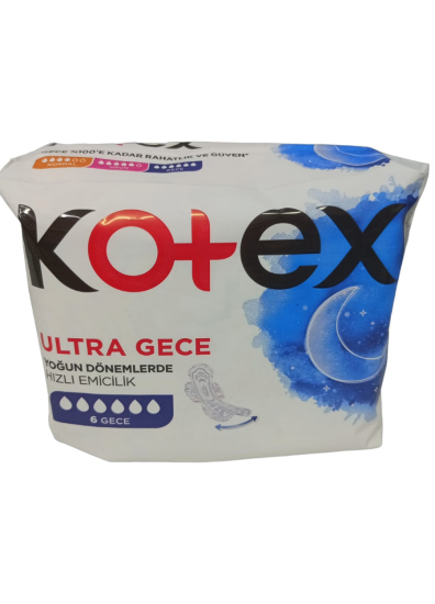 Kotex Ultra 6 Gece.