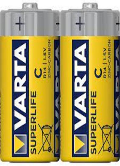 Varta Superlife Shrink Orta Boy C Pil 2’li