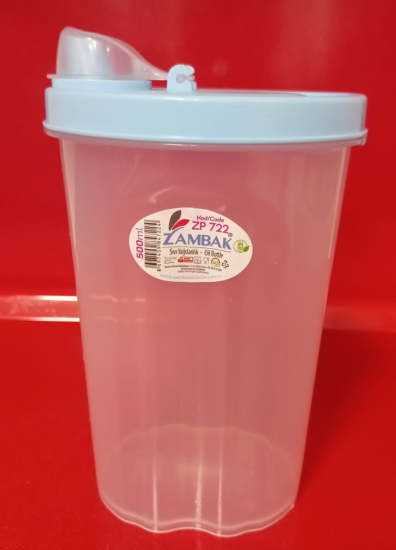 ZAMBAK Plastik Sıvı Yağdanlık 500ml