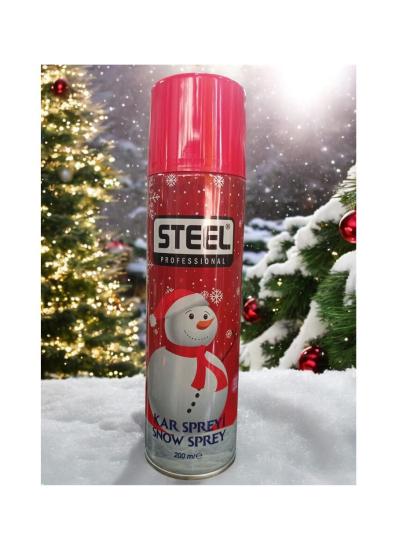 Steel Yılbaşı Havaya Sıkılan Kar Spreyi 200 ml